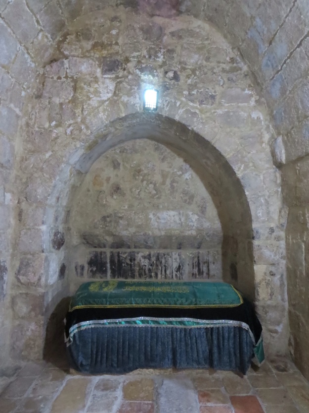 The tomb of Rabia al-Adawiyya (?) near the Chapel of the Ascension on the Mount of Olives